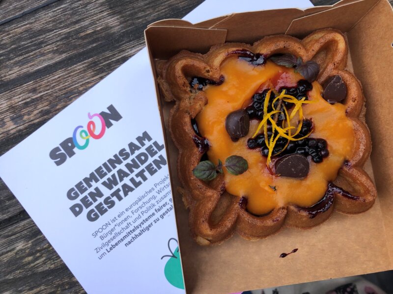 Waffle and SPOON leaflet